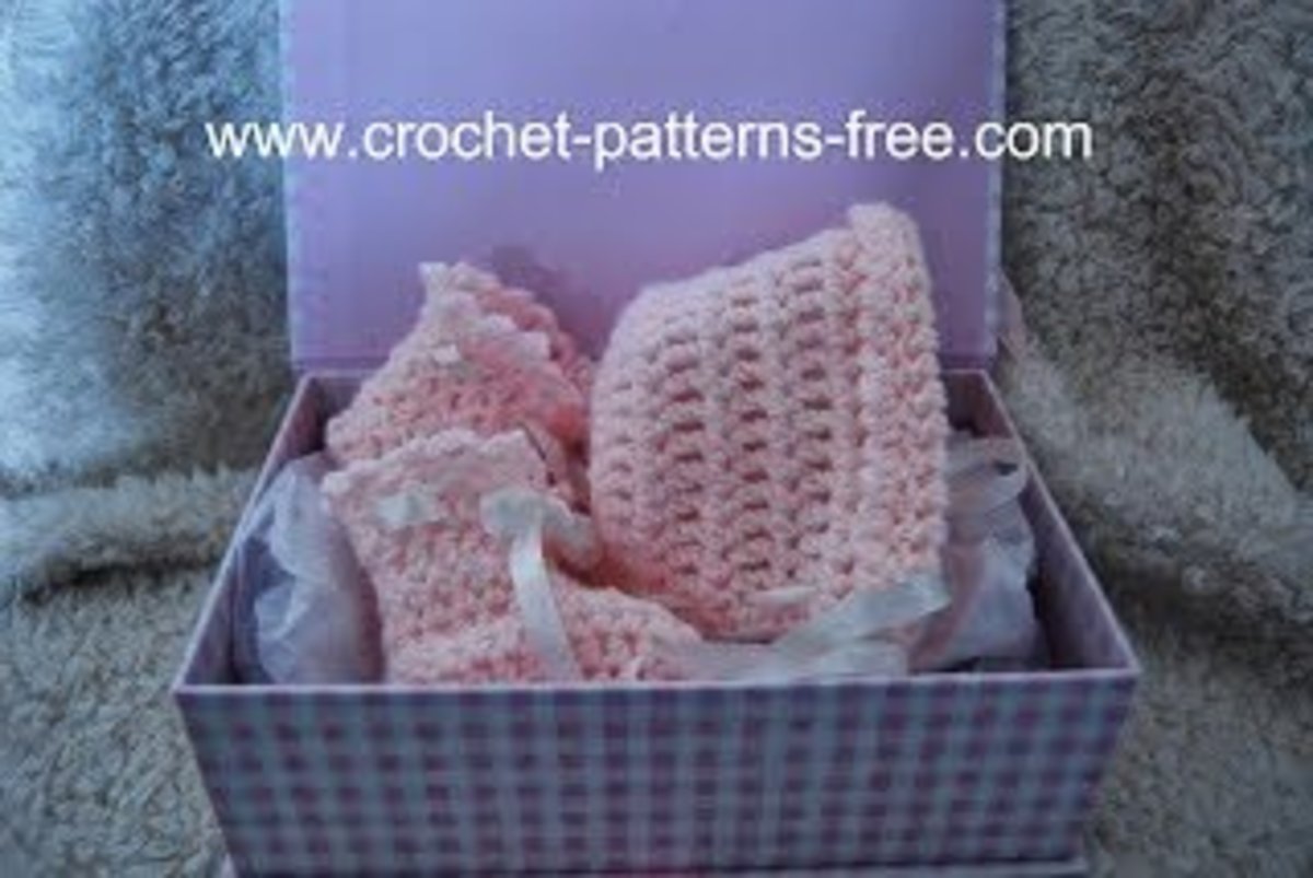 Basic Bonnet and Booties set
