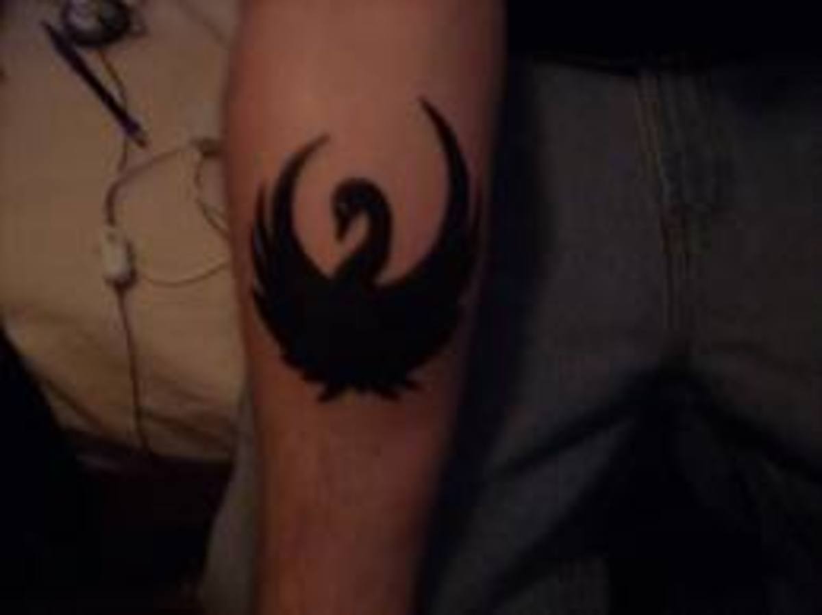 Abstract paintbrush tattoo of a black swan  Tattoogridnet