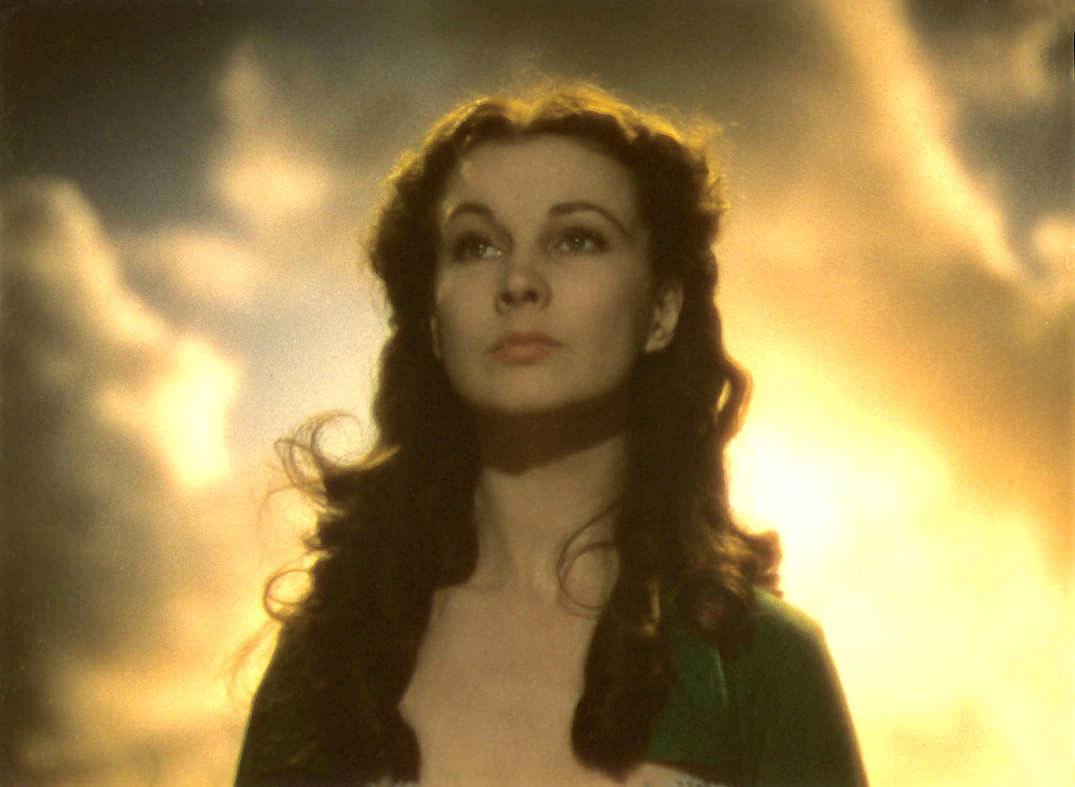 Vivien Leigh as Scarlett OHara in "Gone with the Wind."