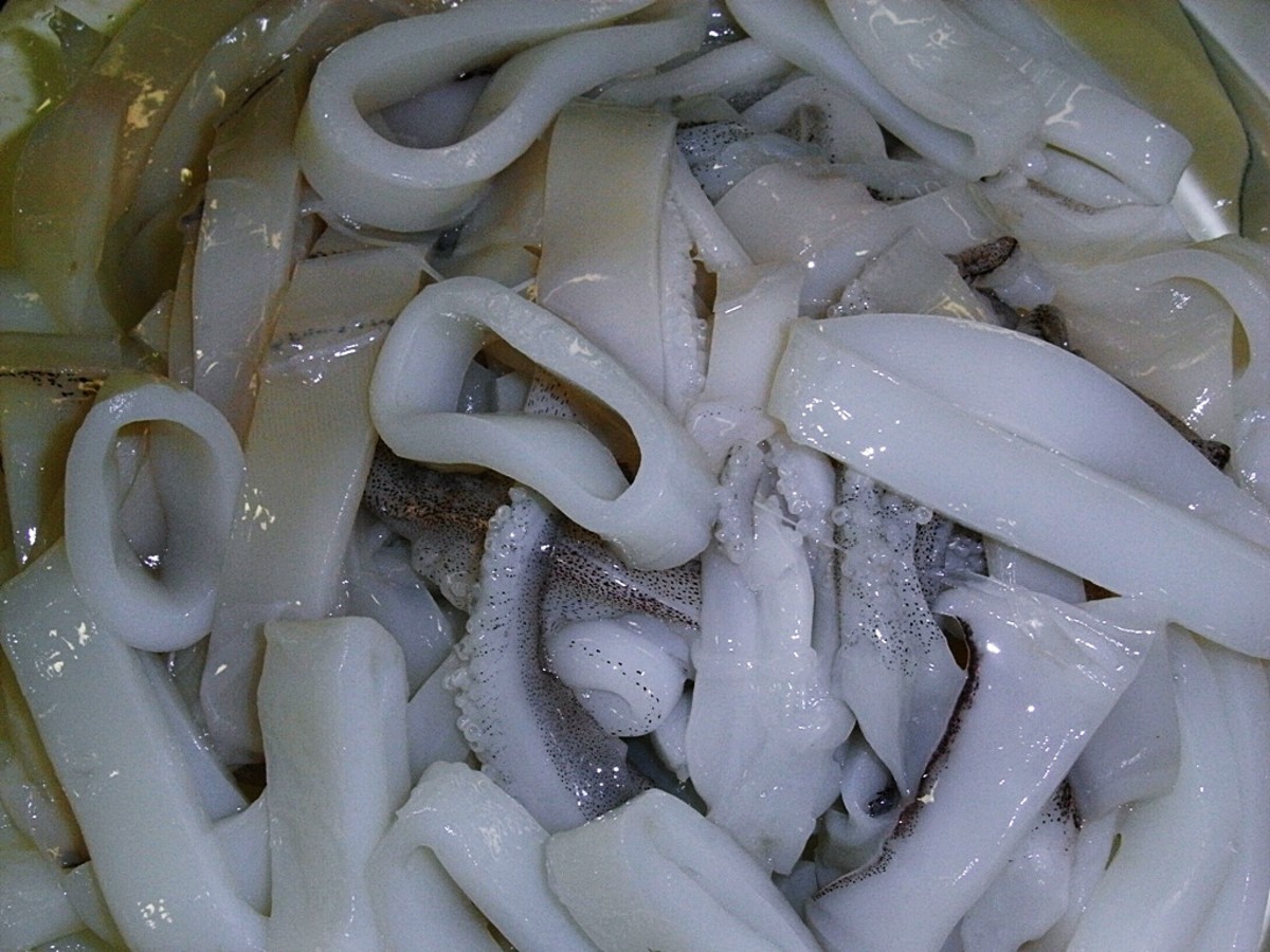 Squid Rings for Calamares