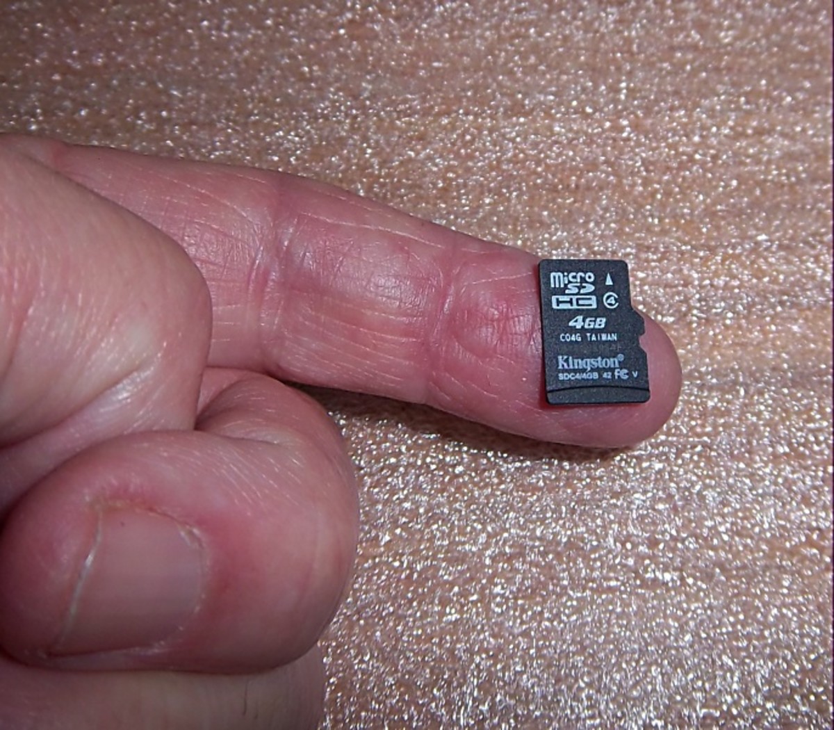 A Micro SD memory Card