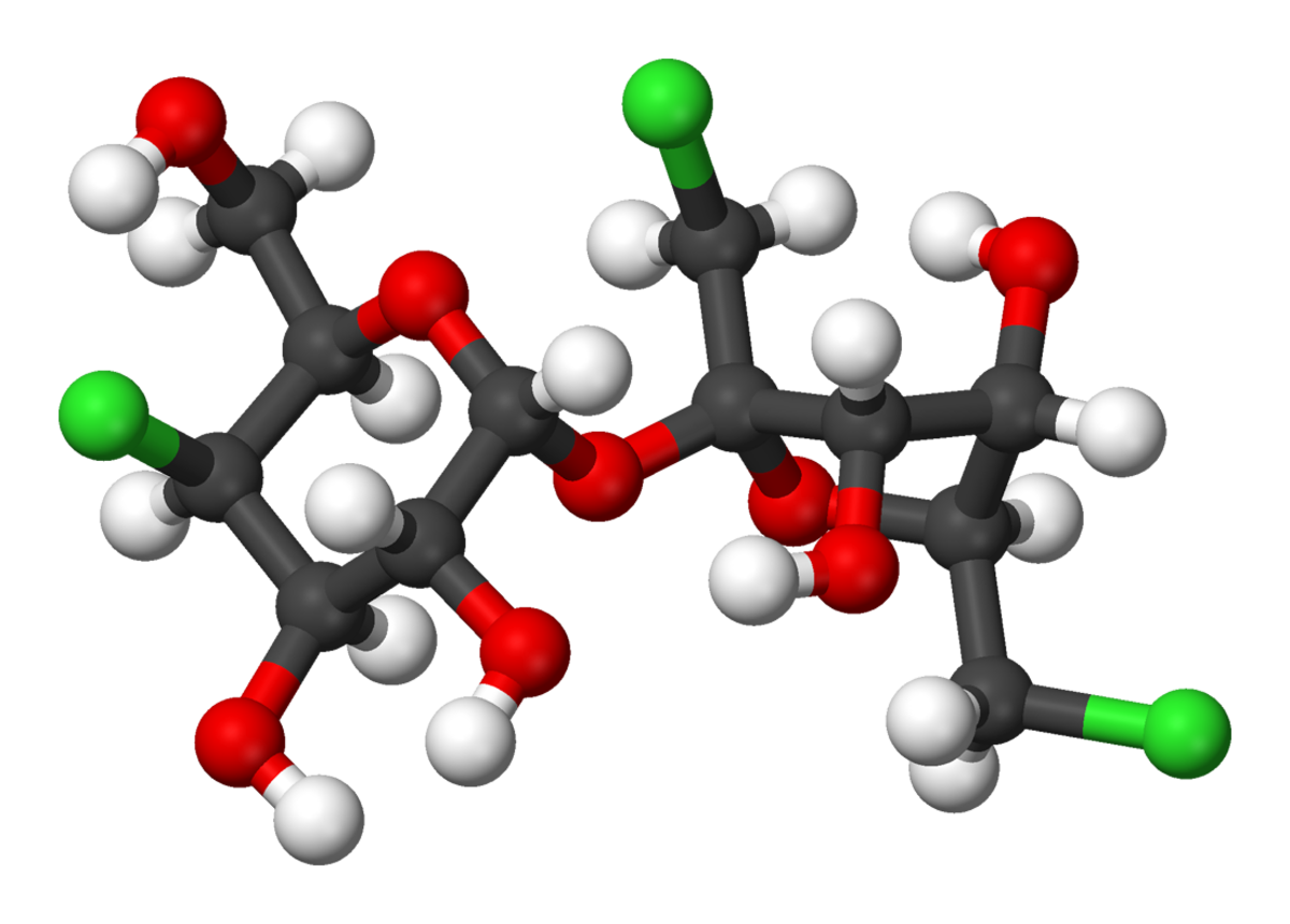Sucralose; Chemical Formula C12H19Cl3O8