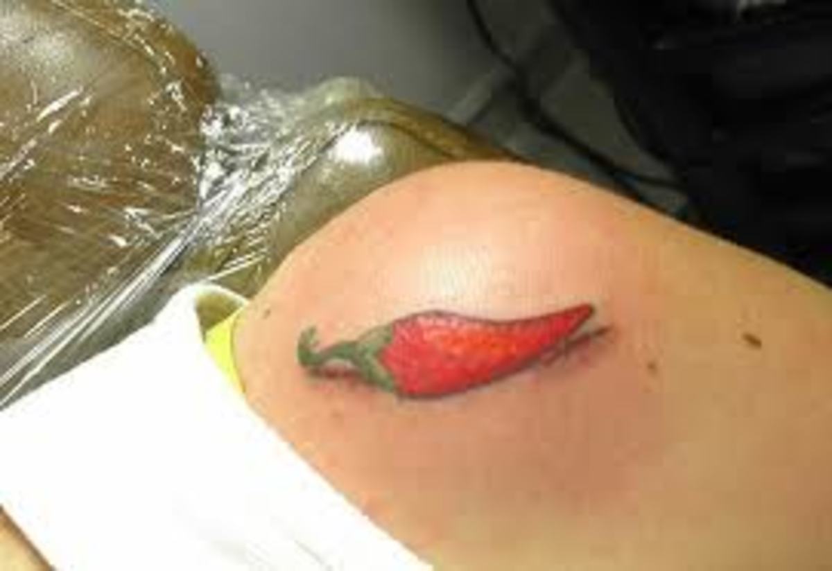 Hot Pepper Tattoos