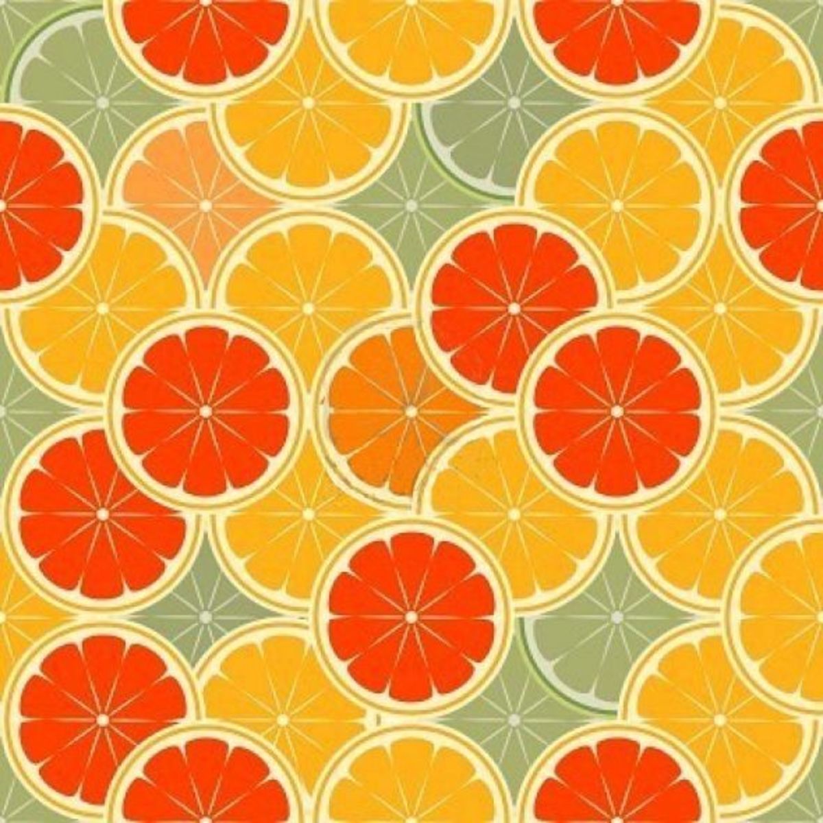 Oranges as a pattern, public domain image (from a kinda strange source: Hawaiian dermatologists?)
