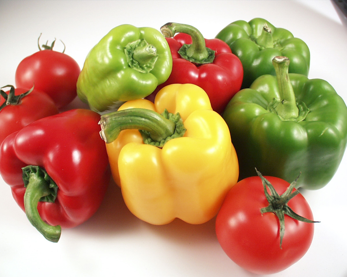 Mixed bell peppers