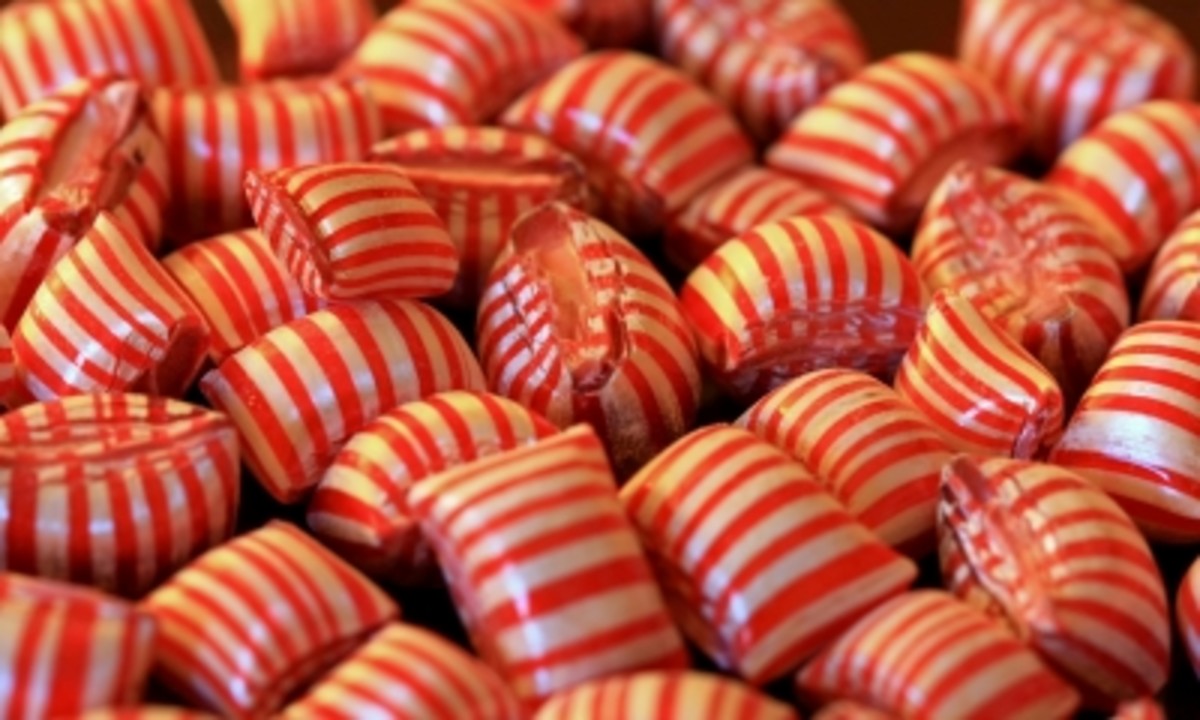 Eating a peppermint candy is a great way to settle your stomach when your nauseated!