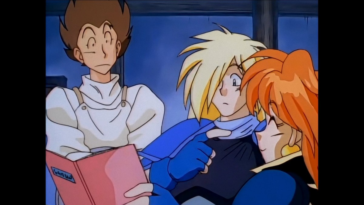 Any waiter would be horrified by the scope and magnitude of Lina and Gourry's dining.