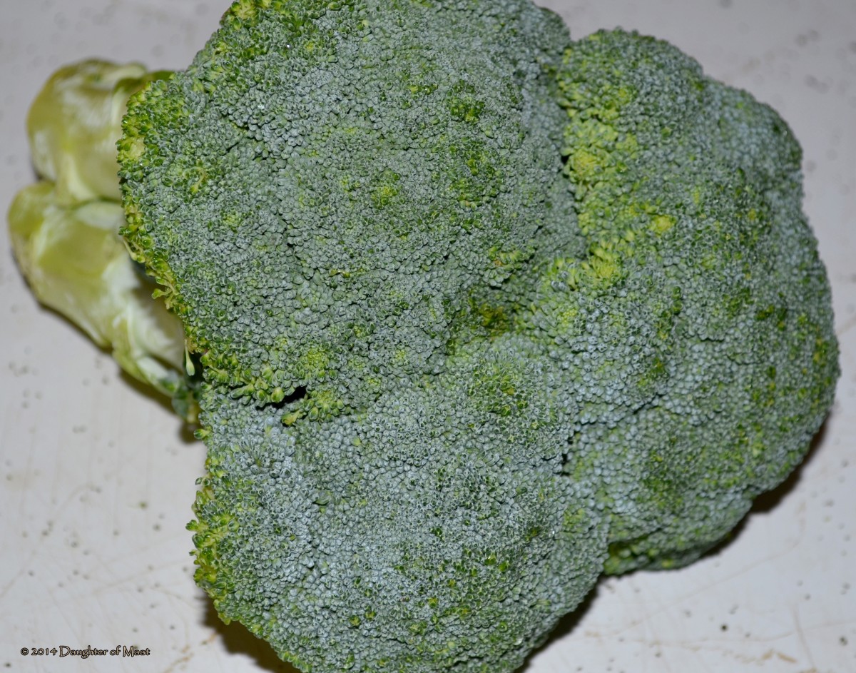 Broccoli is a potent source of vitamin C.