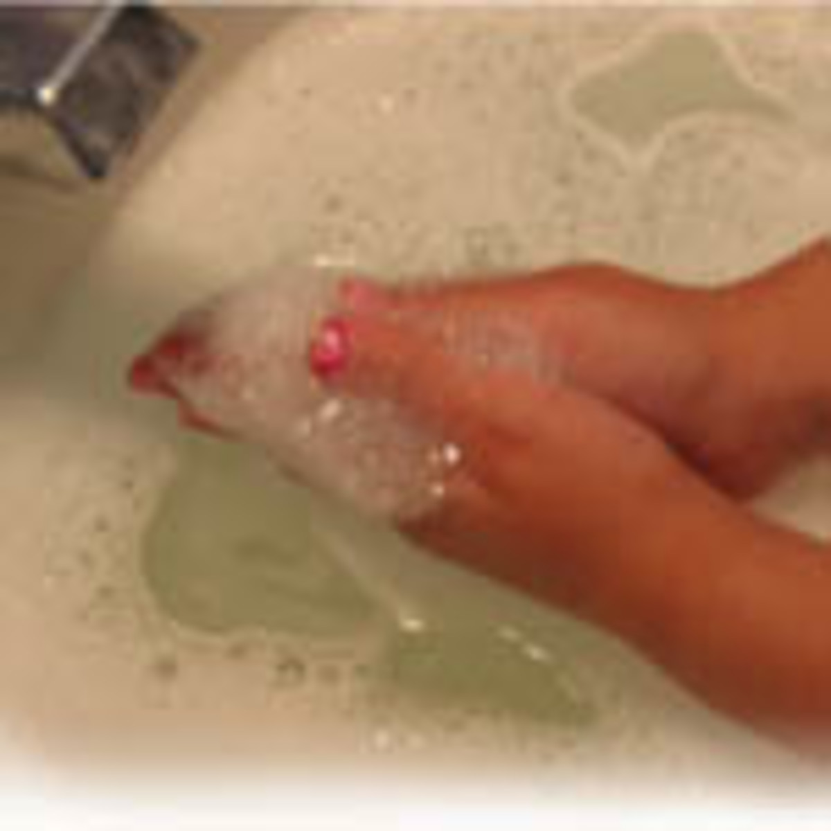 Use Liquid hand soap if someone in your home has an infection.