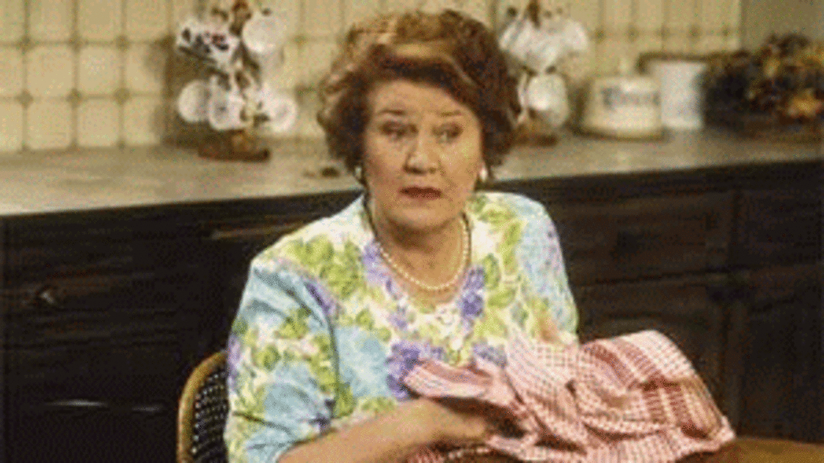 Keeping up Appearances comedy with Hyacinth Bucket the ultimate 'Aspergers Domestic Goddess!'