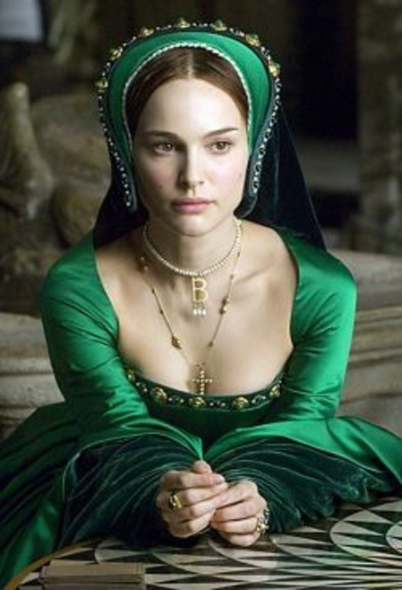 Natalie Portman as Anne Boleyn in The Other Boleyn Girl
