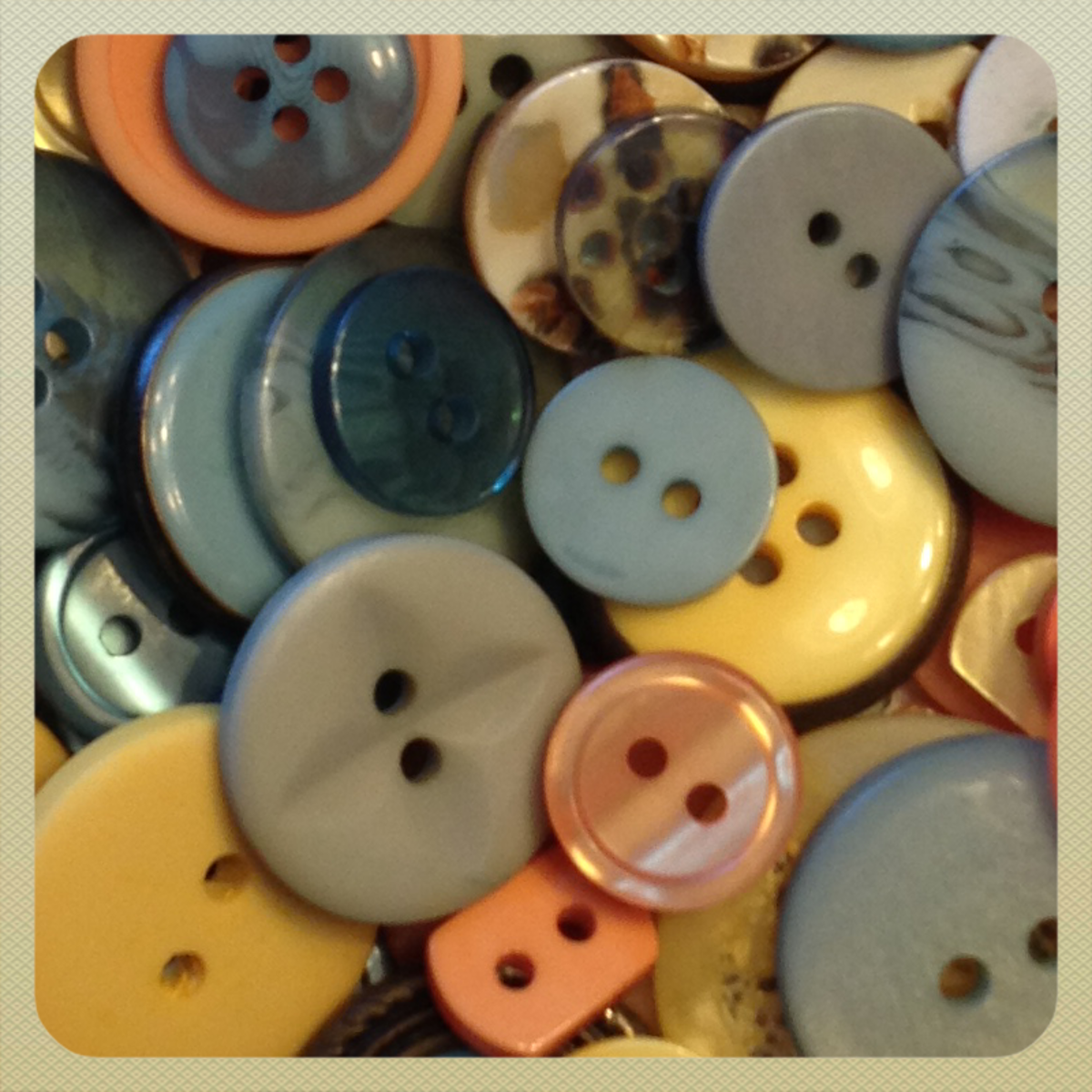 crafting with buttons