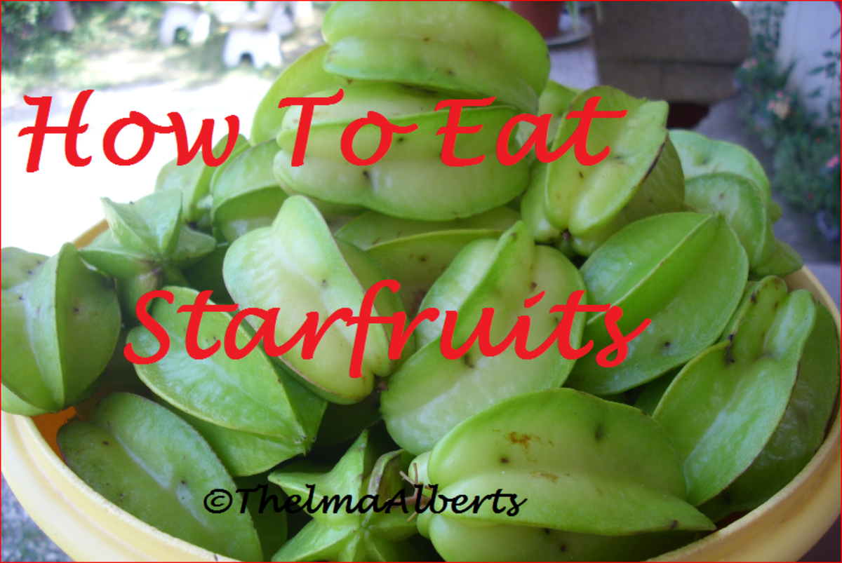 How to Eat a Star Fruit