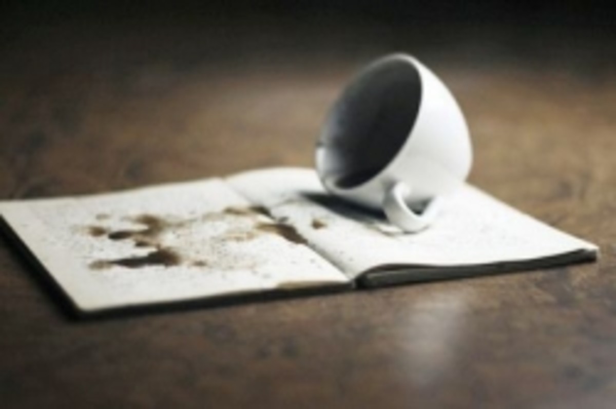 How to Remove Coffee Stains from Paper