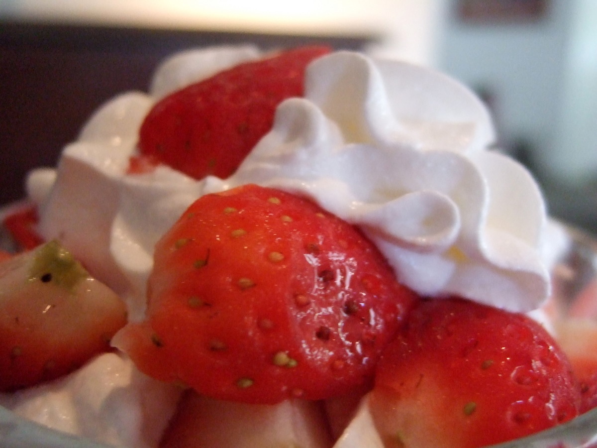 Strawberries and Cream Facial Mask Recipe
