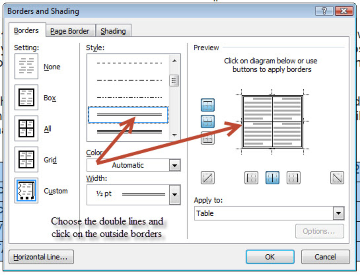 How To Change The Line Style Of A Border In Word