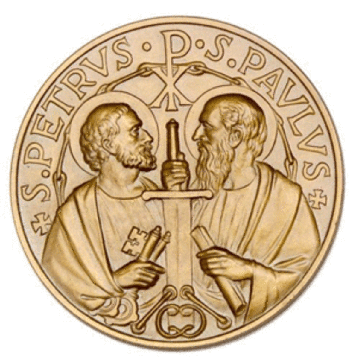 Vatican coin with the Chi-Rho.