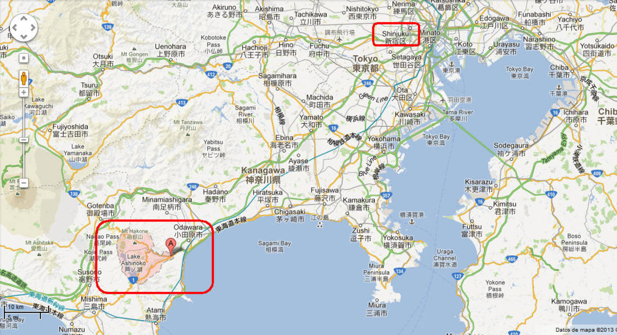 Tokyo and Hakone district