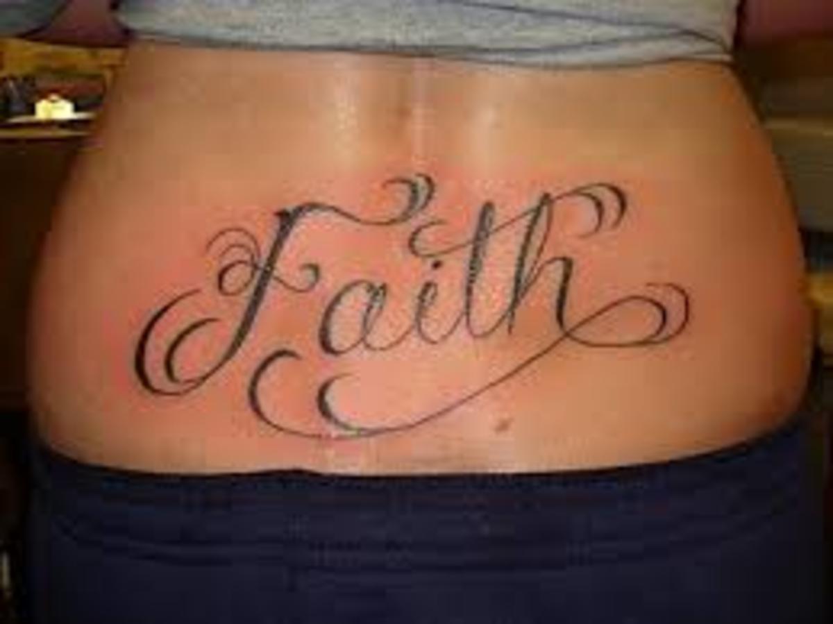 Faith Tattoos And Designs-Faith Tattoo Meanings And Ideas