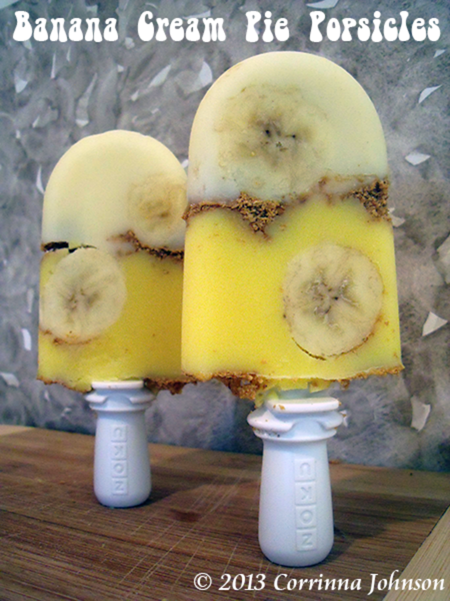 Banana Cream Pie Zoku Popsicle Recipe