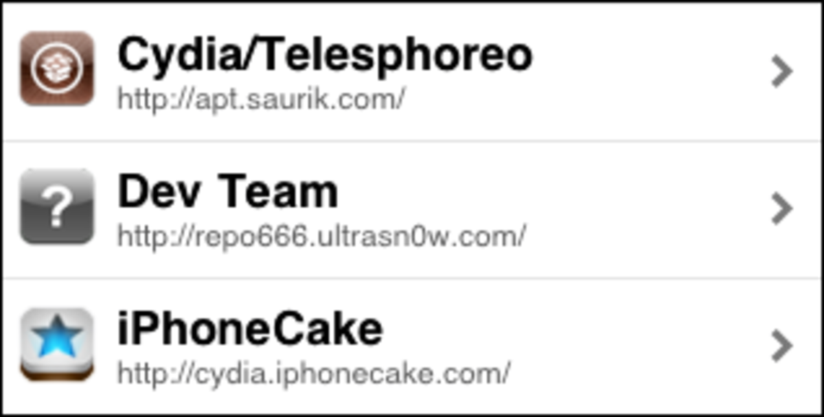 iPhonecake repository is now listed