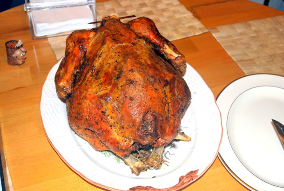 Roasted Turkey Ready to Carve