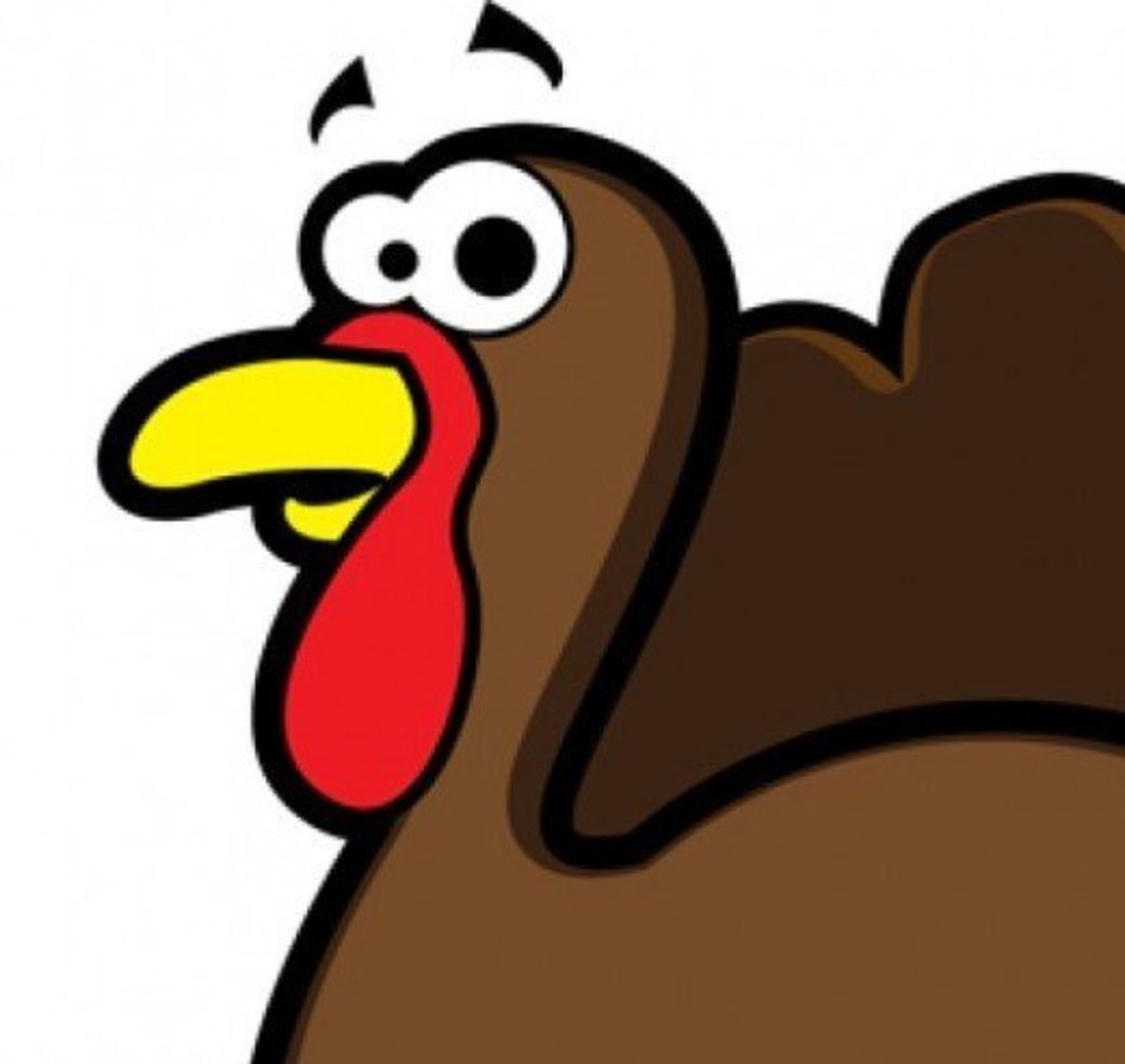 Fearful Thanksgiving Turkey
