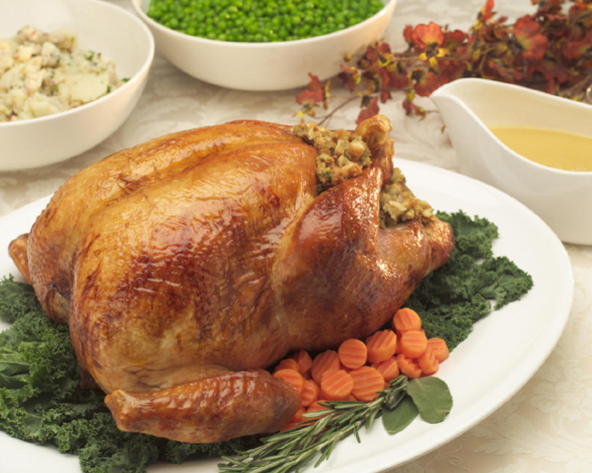 Roasted Turkey with Stuffing