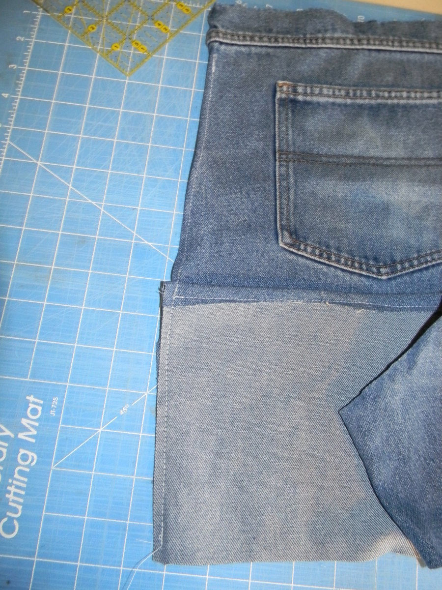 Place right sides together and sew.