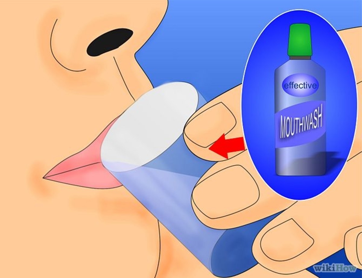 Rinse after thoroughly brushing.