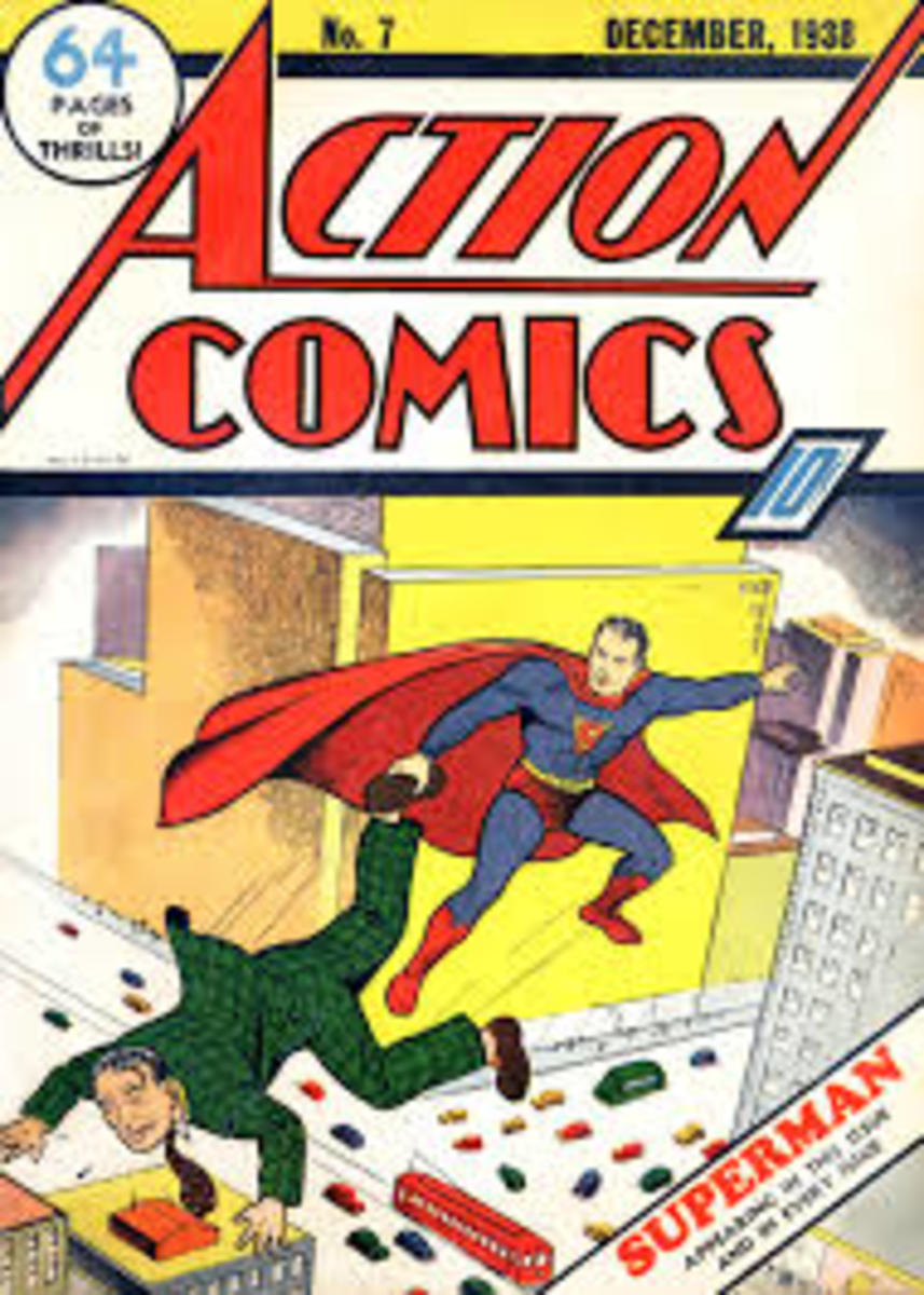 Superman's second cover appearance.