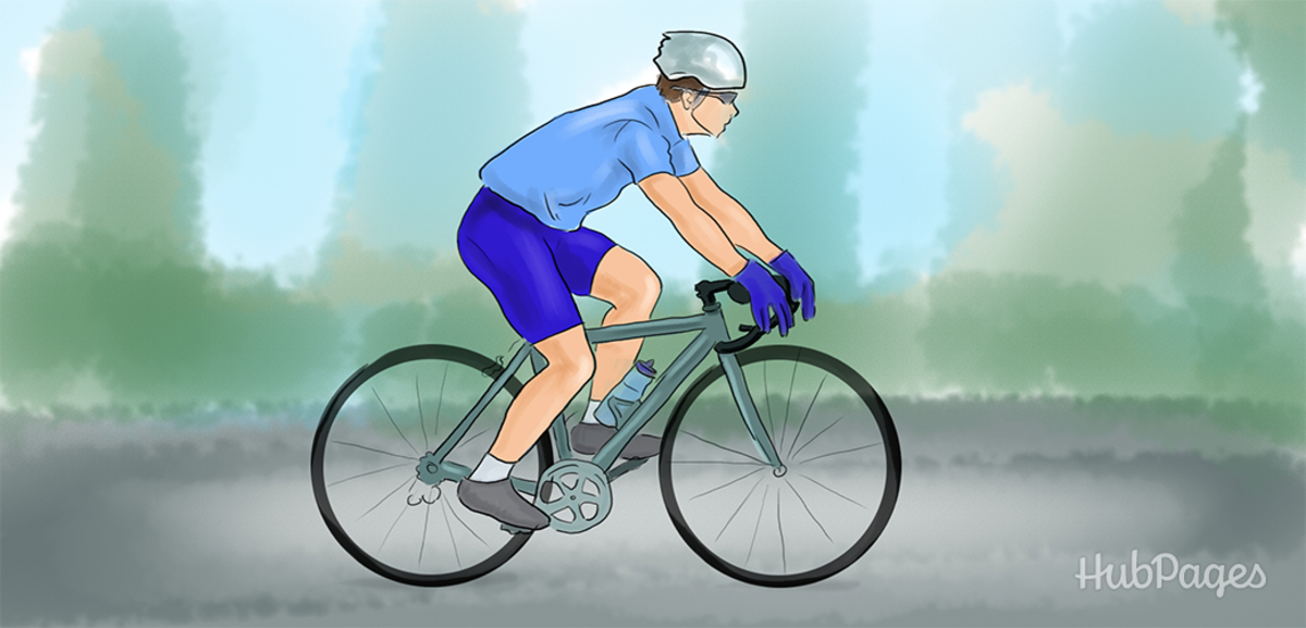Bicycling is great exercise! And can add inches to your height. 