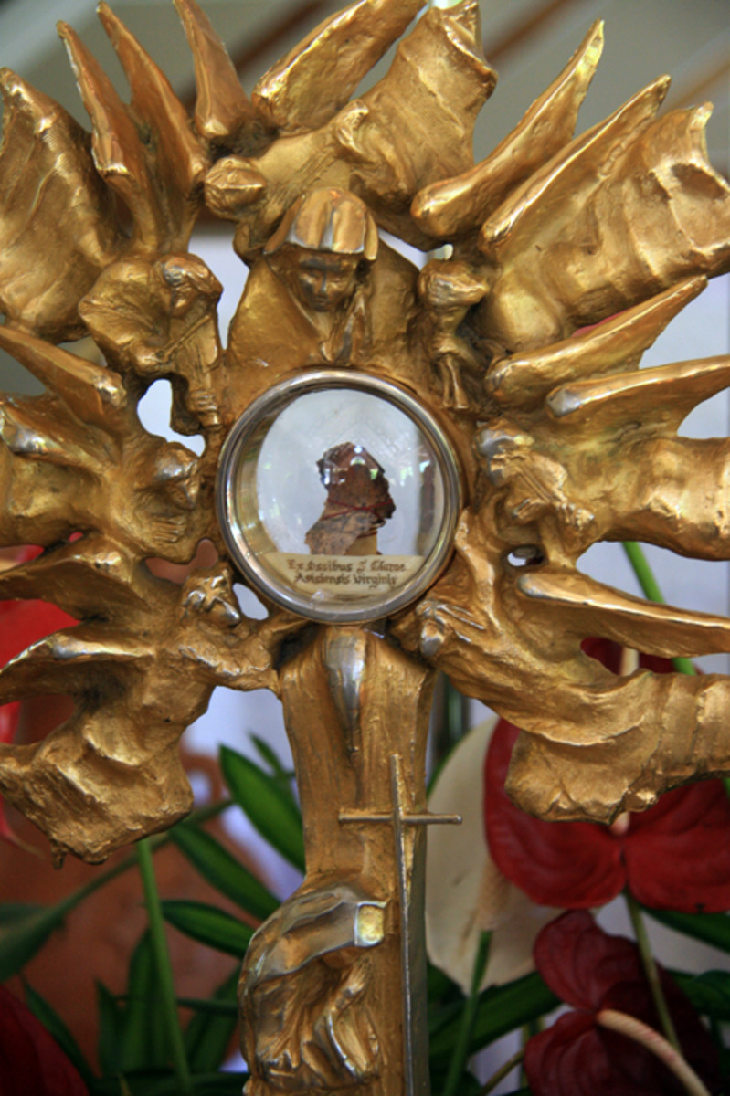 Relic of St Clare of Assisi