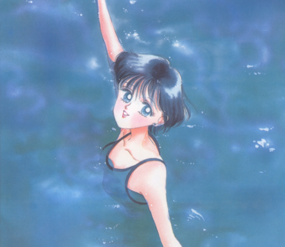 Ami Mizuno, also known as Sailor Mercury, is a 14-year-old girl genius who will appear in Act 2. She'll also collect other titles, such as the Soldier of Water and Wisdom.
