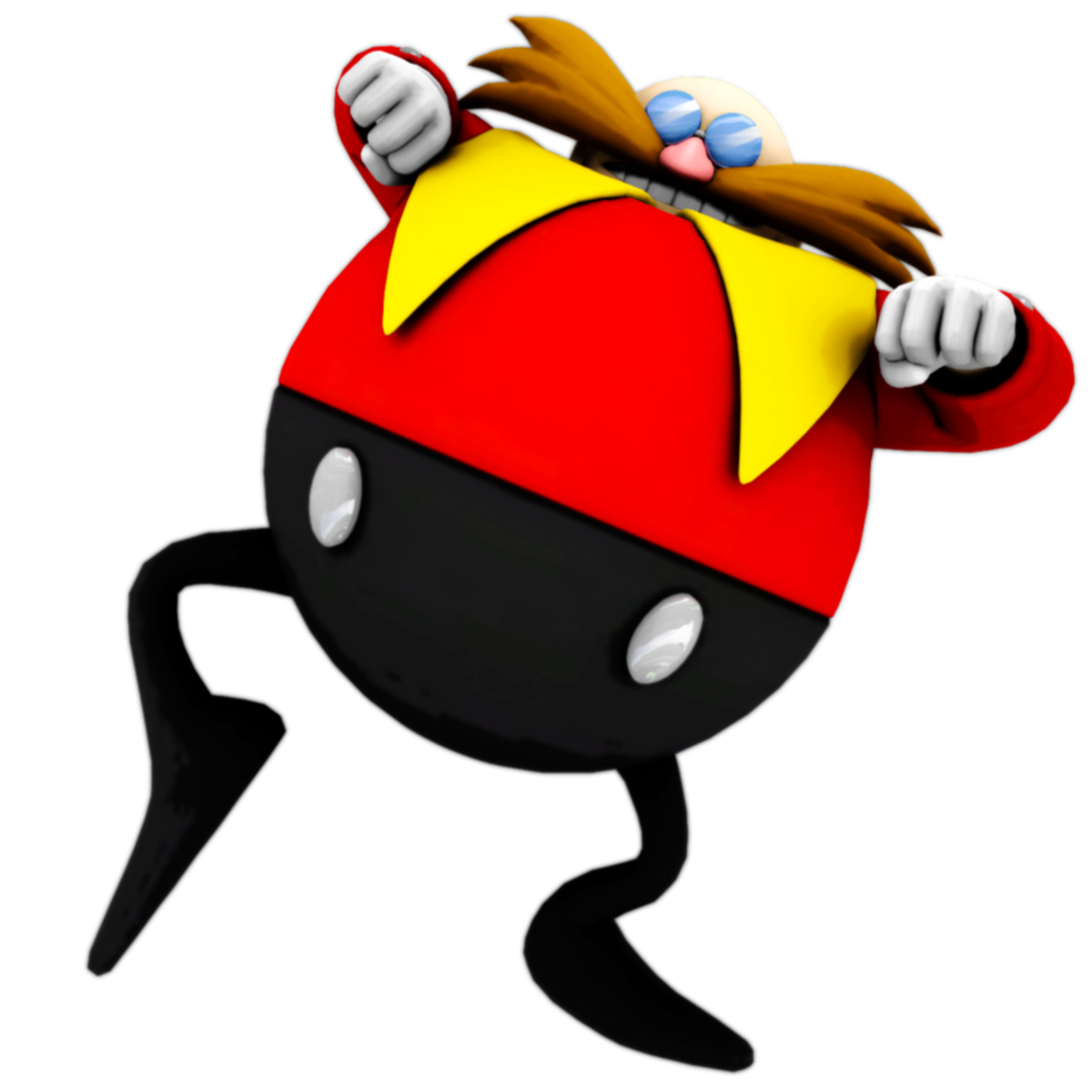 Dr Robotnik before the name and design change in Sonic Adventure