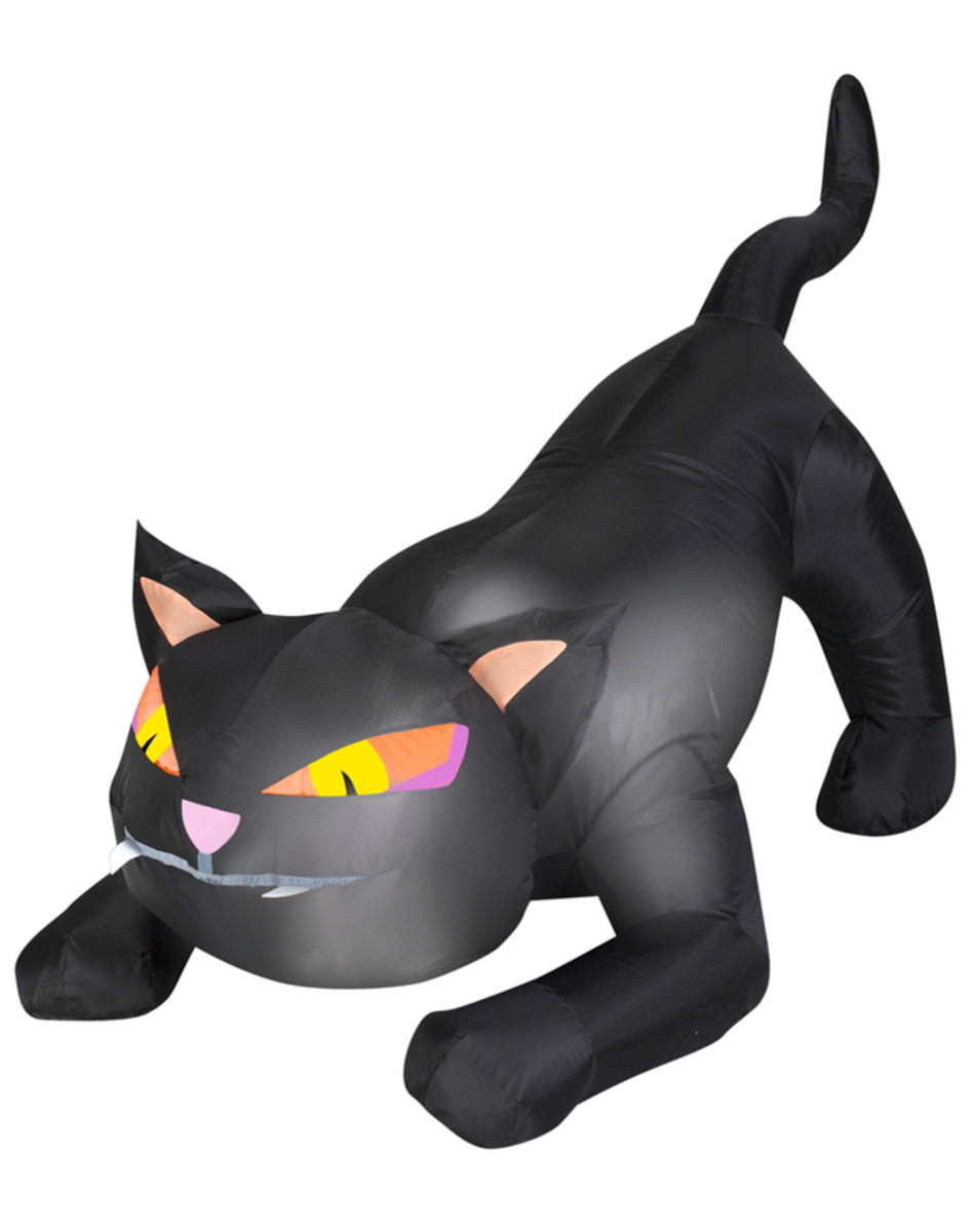 Inflatable Black Cat