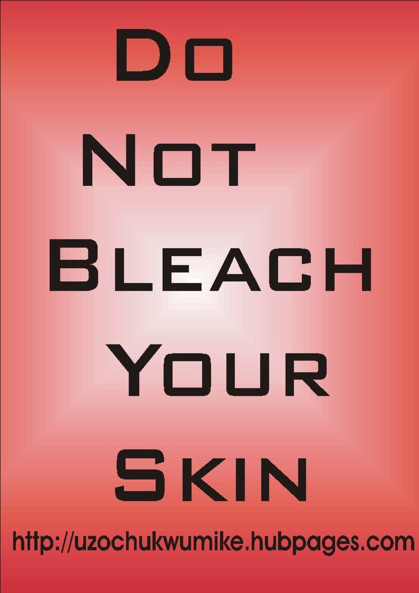 Avoiding skin bleaching 