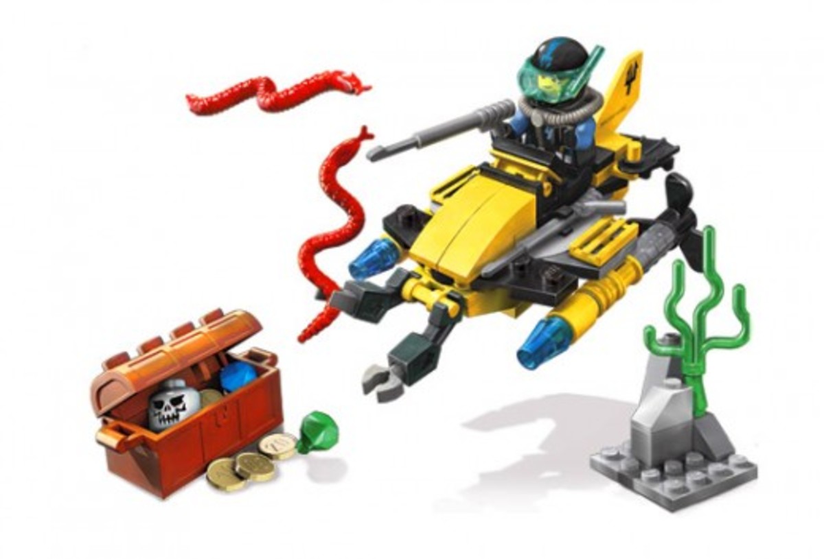 aqua man lego set