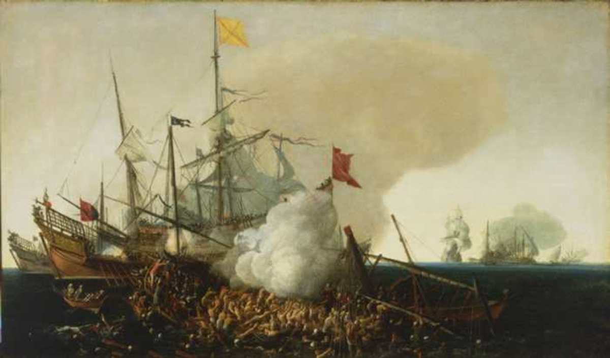 Attack by pirates