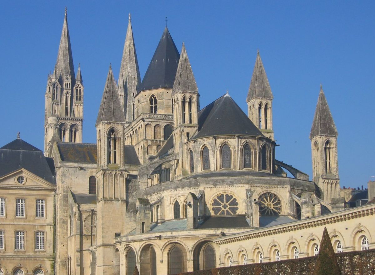 Abbaye de St. Etienne, Caen   - Founded by William the Conqueror.