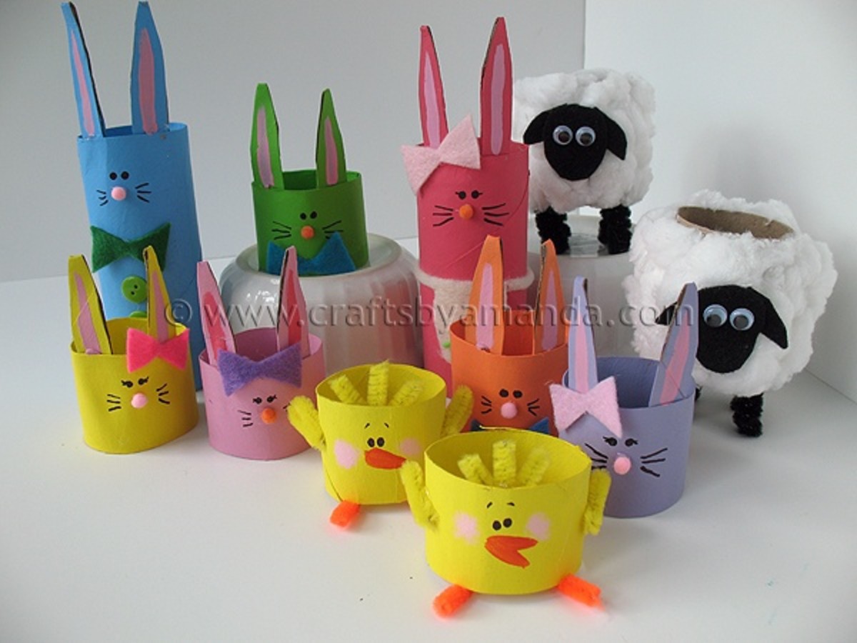 Get the cardboard craft rolls out, these animals are cute as can be and your kids are going to want to make a lot of them.