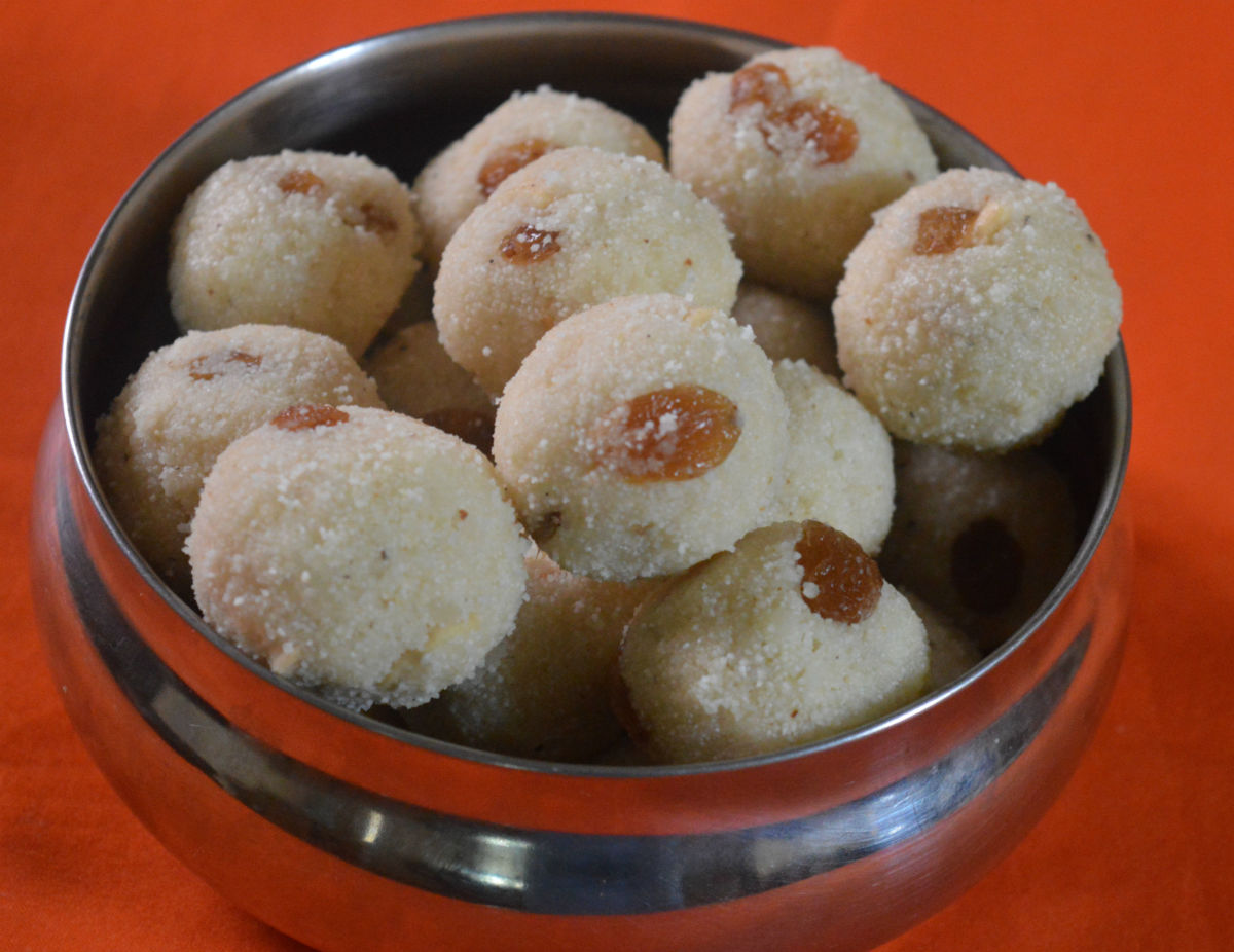 Rave Unde (rava Laddu) Recipe - Hubpages