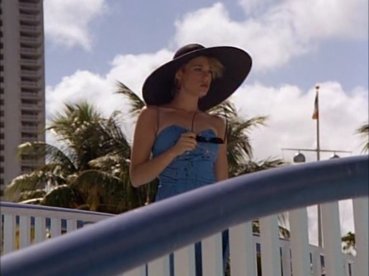 Robin Johnson as Candy James on Miami Vice
