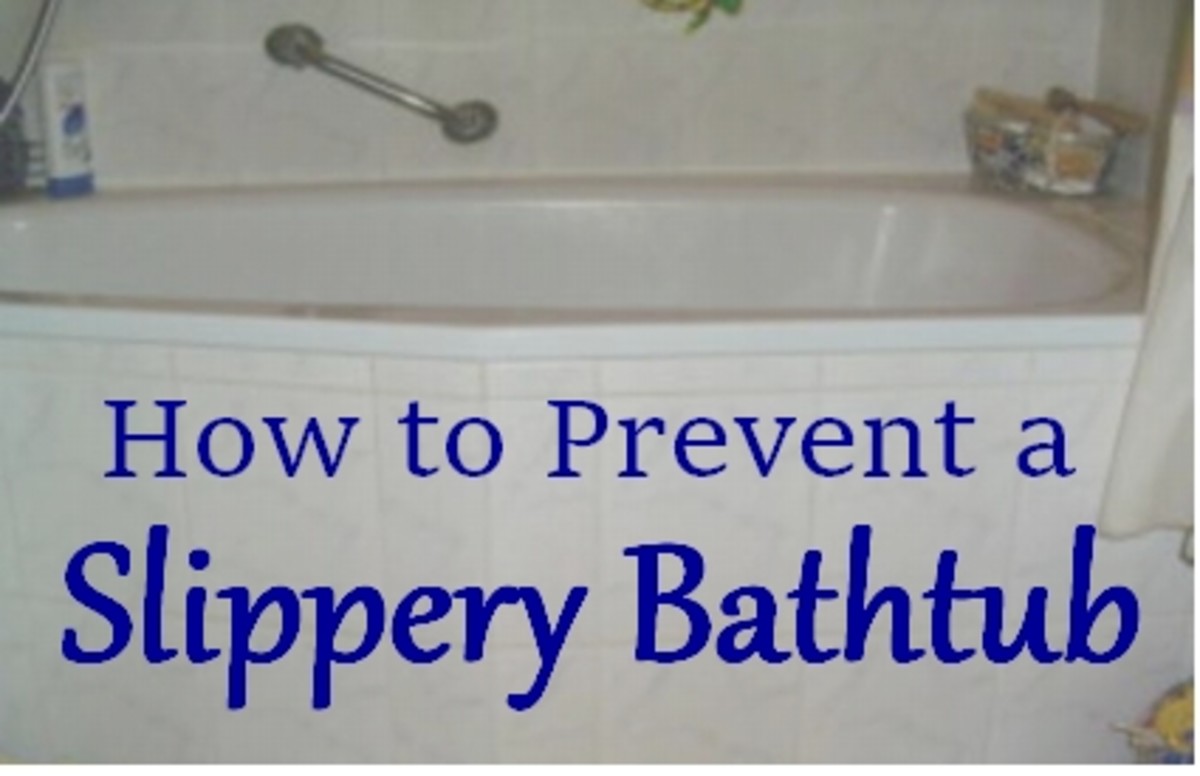How to Prevent a Slippery Bathtub