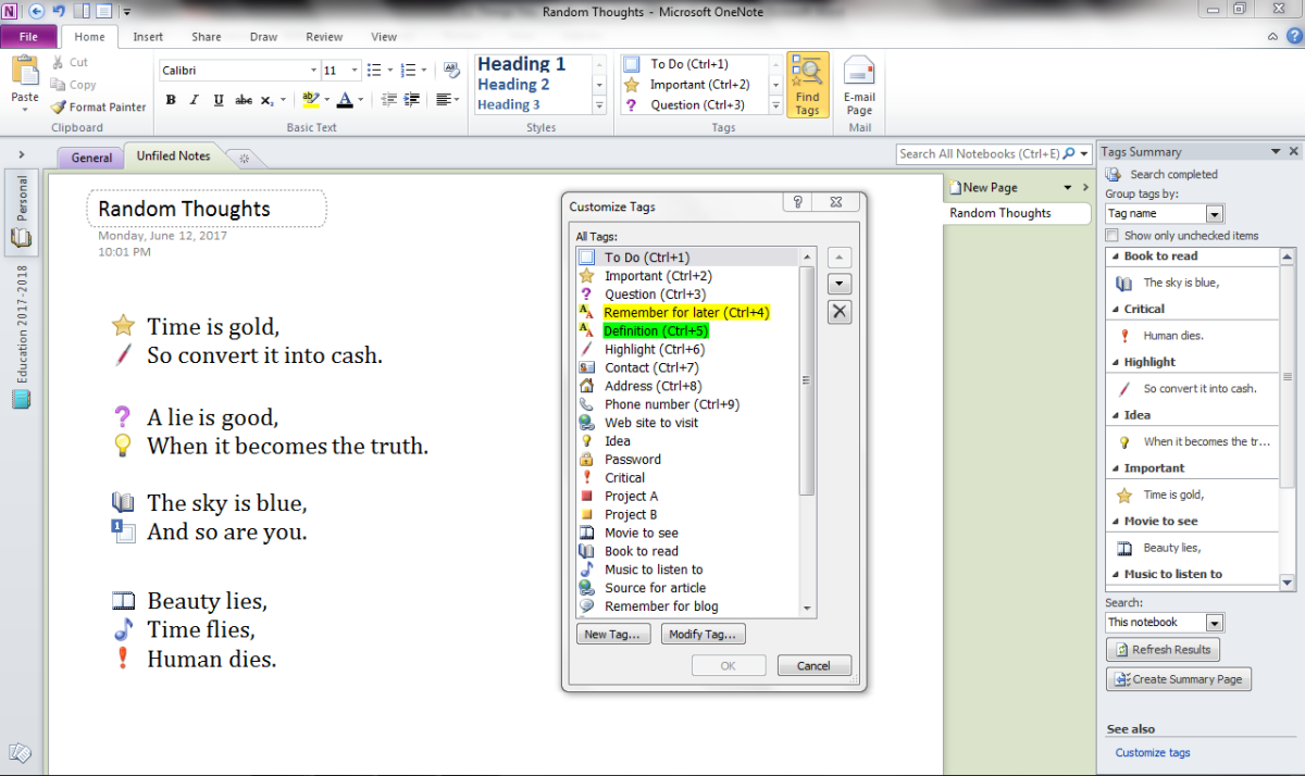 best way to use onenote