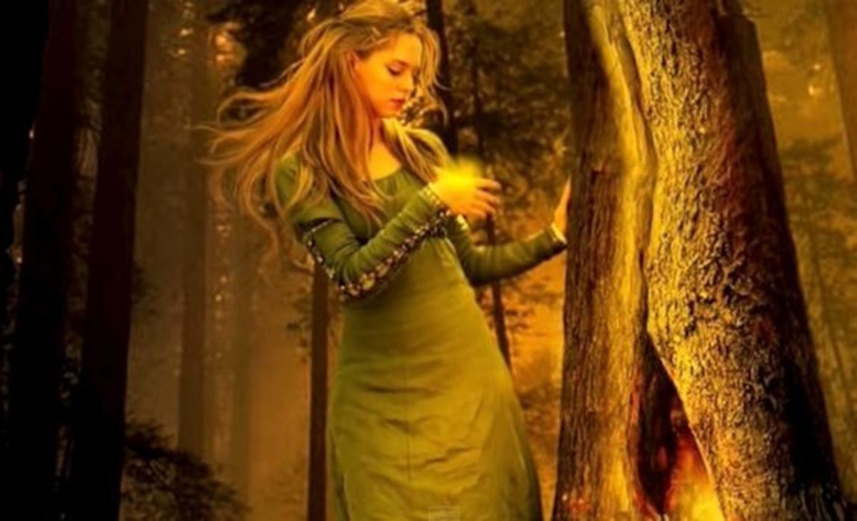 Bean Chaol a Chot Uaine 's na Gruaige Buidhe (the slender woman of the green kirtle and of the yellow hair)
