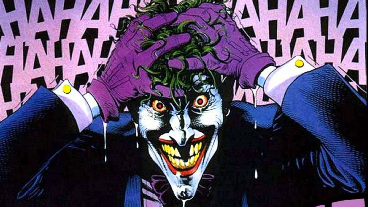 One of the most iconic Joker pictures drawn by Brian Bolland.