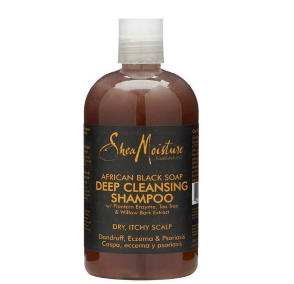 Shea Moisture's African Black Soap Deep Cleansing Shampoo