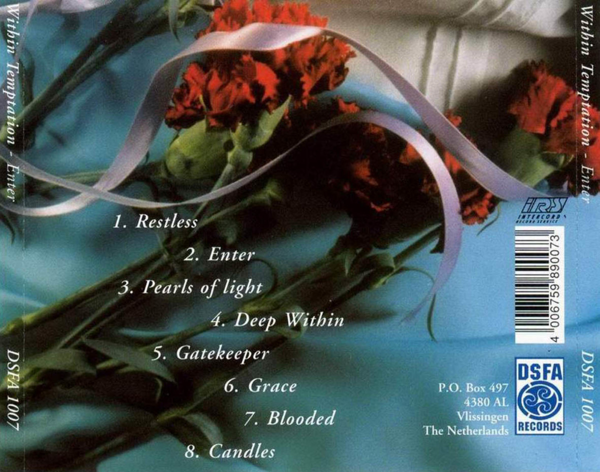 The back of the album cover shows about three roses. Roses have always symbolized the emotion of love.