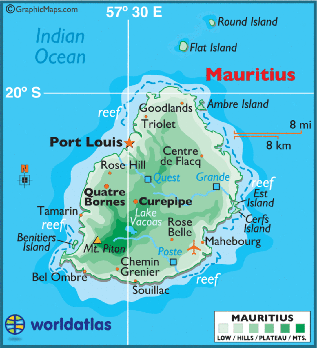 Mauritius, Paradise Island of the Indian Ocean: Contrasts; Nature, People, Infrastructure, Weather, Tourism